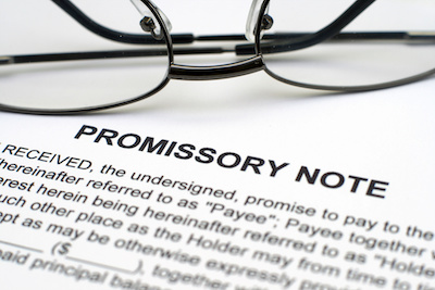 What is a promissory note